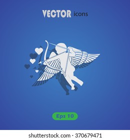 Cupid  - Valentine's Day vector icon