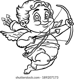 Cupid vector illustration