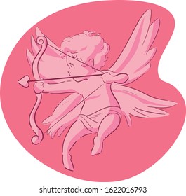 cupid vector for valentines day