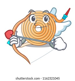 Cupid water hose character cartoon