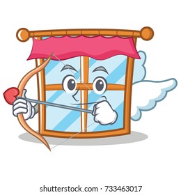 Cupid windows character cartoon style