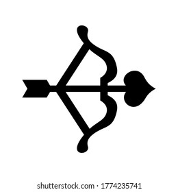 cupidon icon or logo isolated sign symbol vector illustration - high quality black style vector icons
