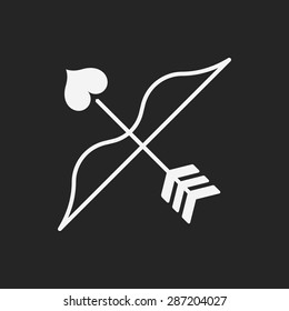 Cupid's arrow icon