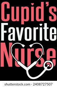 
Cupid's Favorite Nurse eps cut file for cutting machine