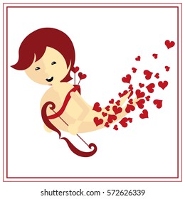 Cupids Happy Valentines Day