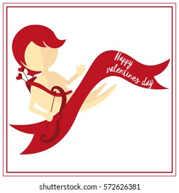 Cupids Happy Valentines Day