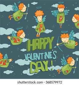 Cupids in the sky