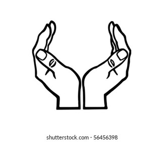 Cupped Hands Graphic Hd Stock Images Shutterstock