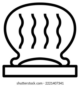 cupping modern concept ui ux icon for website, app, presentaion, flyer, brochure etc.