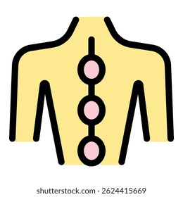 Cupping Therapie wird auf dem menschlichen Rücken durchgeführt, mit kreisförmigen Bechern, um Saugen zu schaffen, Förderung der Entspannung und Heilung