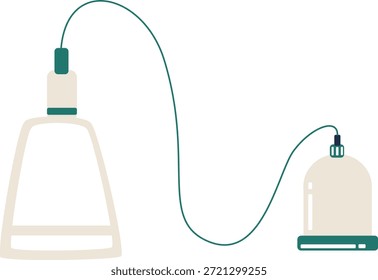 Cupping Therapy Equipment Flat Illustration