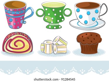 Cups and cakes