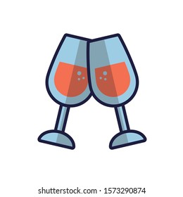 cups icon design, Drink beverage liquid menu restaurant store and shop theme Vector illustration