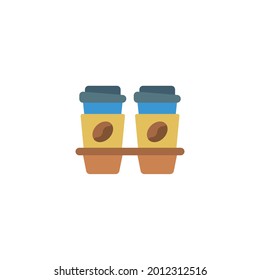 cups Icon Isolated On White Background