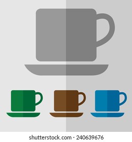 cups vector icon