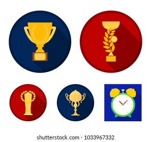 Cup.Wineer cup set collection icons in flat style vector symbol stock illustration web.