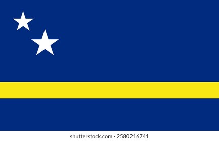Curacao Flag, Flag of Curaçao