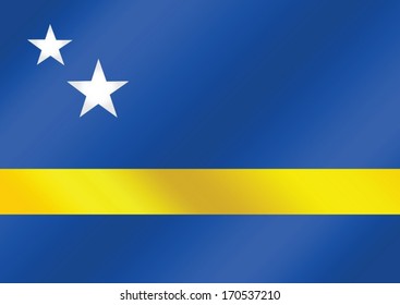 Curacao flag themes idea design