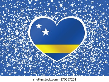 Curacao flag themes idea design