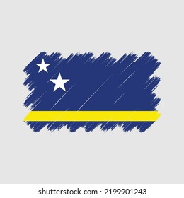 Curacao Flag Vector. National Flag