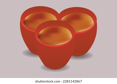 Curd as known as doi or dahi popular and traditional dessert in the Indian states and Bangladesh