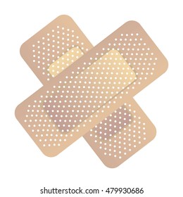 cure bandage isolated icon vector illustration design