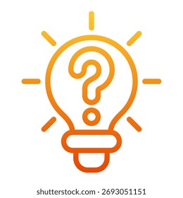Elemento De Ícone De Curiosidade Para Design E Vetor