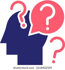 Curiosity Icon Fill Vector Illustration
