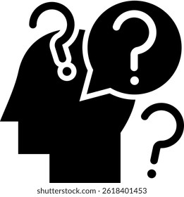 Curiosity Icon Glyph Vector Illustration