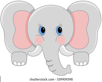 182 Elephant peeking Images, Stock Photos & Vectors | Shutterstock