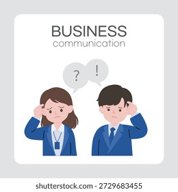 Curiosa Plantilla de situación de comunicación empresarial