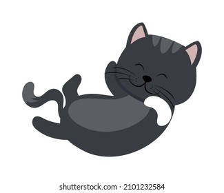 Neugierige Katzensymbol