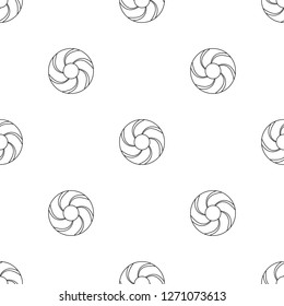 Curl bakery icon. Outline illustration of curl bakery vector icon for web design isolated on white background