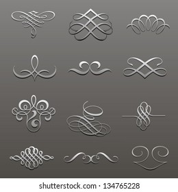 Curl design elements
