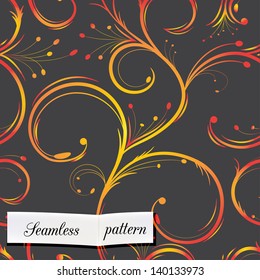 curl seamless pattern can be used for wallpaper, website background, textile printing