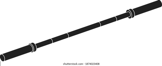 Curl Weight Bar icon , vector