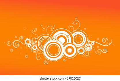 Curled design elements