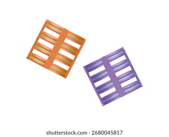 Icono de rulos Ilustración 3D Render