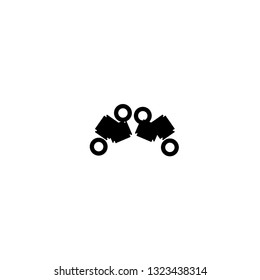 curlers icon vector