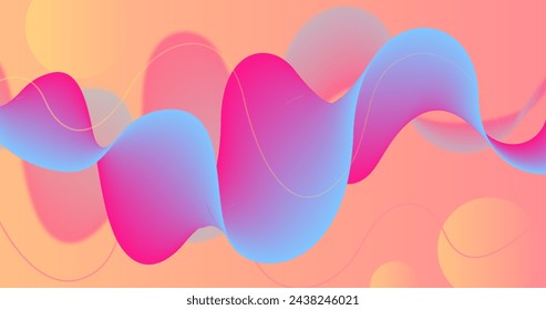 Curling background vector design in eps 10