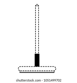 curling broom icon