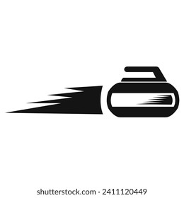curling icon, curling logo, curling