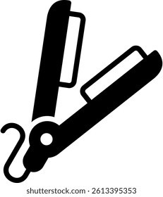 Curling Icon Mixed Vector Illustration
