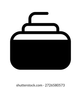 Ilustração de design de símbolo de vetor de ícone de ondulação