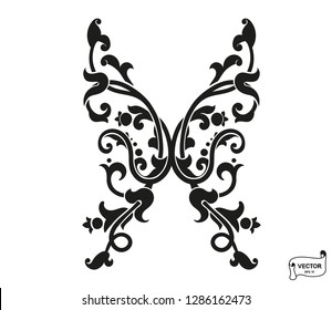 Curls and scrolls ornament for design elements.