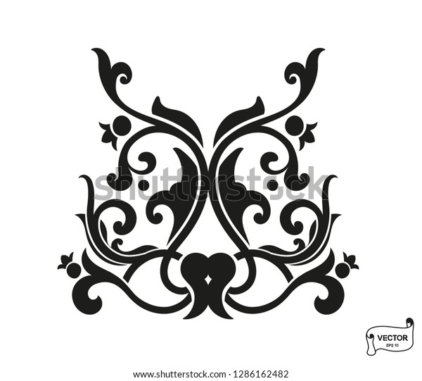 Curls and
scrolls ornament for design
elements.