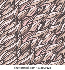 Curls seamless pattern. Eps 8.