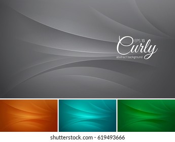 curly abstract background. Suitable for your design element and web background