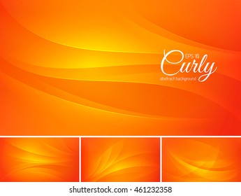 Curly abstract background. Vector abstract background, suitable for design element