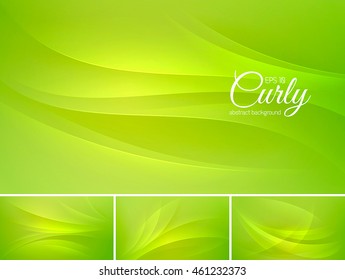 Curly abstract background. Vector abstract background, suitable for design element